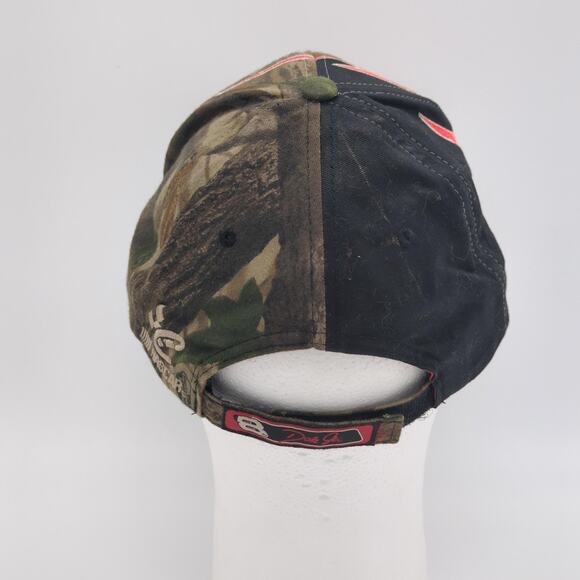 Dale Earnhardt Jr Hat Cap Strap Back Mens Camo Black NASCAR Racing Embroidered 8 - Picture 3 of 11
